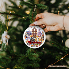Cargar imagen en el visor de la galería, Artistic Germany Landmarks Ornament, Bavarian Heritage and Culture Christmas Gift and Travel Souvenir