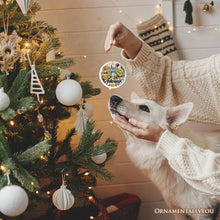 Load image into Gallery viewer, Artistic Phoenix City Handcrafted Ceramic Ornament, Arizona State Souvenir and Tree Decor