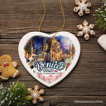 Load image into Gallery viewer, Artistic Venice Unique Cultural Christmas Ornament, Vintage Italy Gift and Keepsake Souvenir