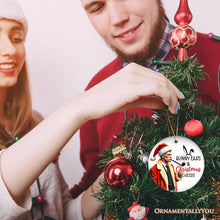 Carregar imagem no visualizador da galeria, Bunny Ears & Christmas Cheers Ornament, Playboy Holiday Humor