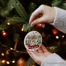Load image into Gallery viewer, Lively Bangkok City Artistic Ceramic Ornament, Thailand Souvenir and Christmas Decor Keepsake