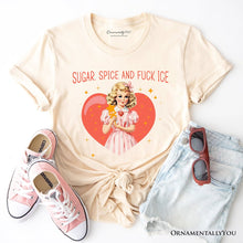 Load image into Gallery viewer, Sugar Spice and Fuck Ice Retro Protest T-Shirt, Vintage Social Justice Tee