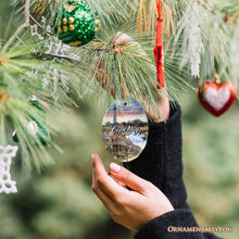 Carregar imagem no visualizador da galeria, Cape May Coastal Charm Ornament, American Seaside Retreat Christmas Gift and New Jersey Souvenir