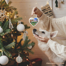 Load image into Gallery viewer, Culturally Vibrant Jamaica Ceramic Art Ornament, Artistic Caribbean Souvenir and Christmas Decor