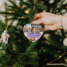 Carregar imagem no visualizador da galeria, Illustrated Scenery of Florence City Ceramic Ornament, Italy Travel Souvenir and Christmas Gift