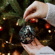 Carregar imagem no visualizador da galeria, Krampus’s Unholy Revelry Ornament, Dark Folklore Celebration and Spooky Decor