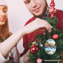 Carregar imagem no visualizador da galeria, St. Petersburg Christmas Ornament, Florida's Gulf Coast City Souvenir and Decor