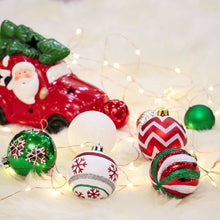 Load image into Gallery viewer, Unique and Sparkling Christmas Bauble Set of 30, Holiday Tree Set