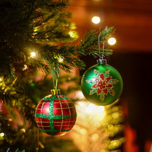 Cargar imagen en el visor de la galería, Christmas Sensation Mega Holiday Ornament Set, 108 Unique Baubles, Trees, Candycanes, and Snowflakes