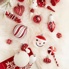 Cargar imagen en el visor de la galería, Christmas Paradise Ornament Bundle Mega Set, 155 Red and White Baubles with Many Themes