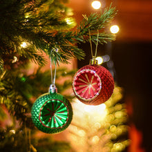 Cargar imagen en el visor de la galería, Christmas Sensation Mega Holiday Ornament Set, 108 Unique Baubles, Trees, Candycanes, and Snowflakes