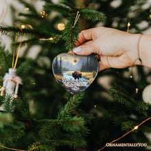Carregar imagem no visualizador da galeria, Artistic Yellowstone National Park Christmas Ornament, Gift for Nature Lovers