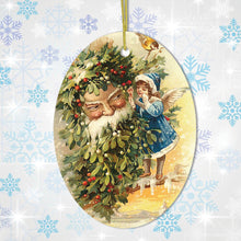 Load image into Gallery viewer, Father Santa Victorian Style Ceramic Christmas Ornament Bundle