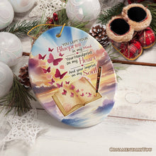 Load image into Gallery viewer, Blueprint in Mind, Heart and Soul Ornament, Heavenly Christmas Memorial Gift
