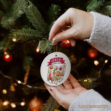 Carregar imagem no visualizador da galeria, Artistic Ohio State Themes and Landmarks Christmas Ornament