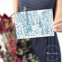 Cargar imagen en el visor de la galería, Forest Pattern - Mesh Stencil 12x12