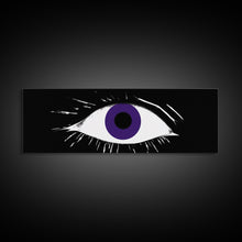 Carregar imagem no visualizador da galeria, Eye Art Print, Big Eye Art, Canvas Print, Eye Canvas Art, Eye Art Original, Framed Art Print, Wall Decor, Panoramic, Wall Art, Canvas Print