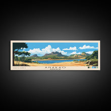 Load image into Gallery viewer, Anakao, Madagascar Panoramic Print, Vacation Gift, Madagascar Wall Art, Vacation Wall Art, Vacatation Memories, Beach Decor, Beach Or Lakehouse Art