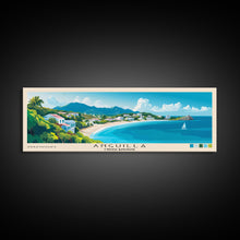 Load image into Gallery viewer, Anguilla, United Kingdom Panoramic Print, Vacation Gift, United Kingdom Wall Art, Vacation Wall Art, Vacatation Memories, Beach Decor, Beach Or Lakehouse Art
