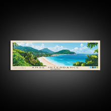Load image into Gallery viewer, Anse Intendance, Seychelles Panoramic Print, Vacation Gift, Seychelles Wall Art, Vacation Wall Art, Vacatation Memories, Beach Decor, Beach Or Lakehouse Art