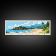 Carregar imagem no visualizador da galeria, Azhithala Beach, India Panoramic Print, Vacation Gift, India Wall Art, Vacation Wall Art, Vacatation Memories, Beach Decor, Beach Or Lakehouse Art