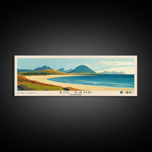 Load image into Gallery viewer, Big Sand, Scotland Panoramic Print, Vacation Gift, Scotland Wall Art, Vacation Wall Art, Vacatation Memories, Beach Decor, Beach Or Lakehouse Art