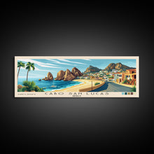 Carregar imagem no visualizador da galeria, Cabo San Lucas, Mexico Panoramic Print, Vacation Gift, Mexico Wall Art, Beach Painting, Beach Decor, Beach Or Lakehouse Art