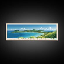 Cargar imagen en el visor de la galería, Carriacou Island, Grenada Panoramic Print, Vacation Gift, Grenada Wall Art, Vacation Wall Art, Vacatation Memories, Beach Decor, Beach Or Lakehouse Art