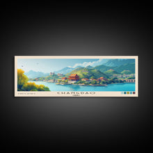 Cargar imagen en el visor de la galería, Changdao, China Panoramic Print, Vacation Gift, China Wall Art, Vacation Wall Art, Vacatation Memories, Beach Decor, Beach Or Lakehouse Art