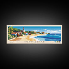 Cargar imagen en el visor de la galería, Costalegre, Mexico Panoramic Print, Vacation Gift, Mexico Wall Art, Beach Painting, Beach Decor, Beach Or Lakehouse Art