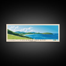 Load image into Gallery viewer, Culebra Island, Puerto Rico Panoramic Print, Vacation Gift, Puerto Rico Wall Art, Vacation Wall Art, Vacatation Memories, Beach Decor, Beach Or Lakehouse Art