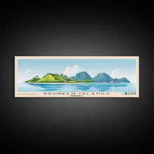 Carregar imagem no visualizador da galeria, Drunken Islands, Venezuela Panoramic Print, Vacation Gift, Venezuela Wall Art, Vacation Wall Art, Vacatation Memories, Beach Decor, Beach Or Lakehouse Art