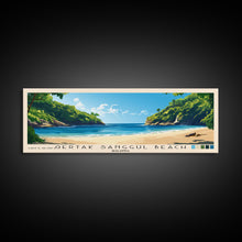 Carregar imagem no visualizador da galeria, Gertak Sanggul Beach, Malasyia Panoramic Print, Vacation Gift, Malasyia Wall Art, Vacation Wall Art, Vacatation Memories, Beach Decor, Beach Or Lakehouse Art