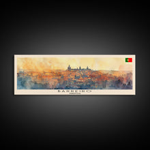 Load image into Gallery viewer, Barreiro Portugal Travel Print Wall Art, Panoramic City Art, Travel Art, Wall Decor, Vacation Gift, Framed Canvas Print Or Metal Art