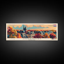 Load image into Gallery viewer, Apeldoorn Netherlands Travel Print Wall Art, Panoramic City Art, Travel Art, Wall Decor, Vacation Gift, Framed Canvas Print Or Metal Art