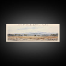 Carregar imagem no visualizador da galeria, Bako National Park Travel Poster Print, Framed Canvas Wall Art, Metal Wall Art, Malaysia art, Gift For Him, Travel Wall Art, Travel Lover Gift