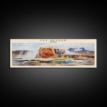 Carregar imagem no visualizador da galeria, Fly Geyser Travel Poster Print, Framed Canvas Print, COUNTRY Travel Art, Wood Framed Art, Wall Hanging, Home Decor