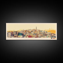 Load image into Gallery viewer, Andulo, Angola Travel Poster Panoramic Canvas Print, Andulo, Angola Painting, Angola Art, Andulo Travel Art, Guest Room Painting