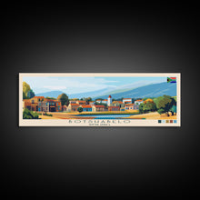 Load image into Gallery viewer, Botshabelo, South Africa Travel Poster Panoramic Canvas Print, Botshabelo, South Africa Painting, South Africa Art, Botshabelo Travel Art, Guest Room Painting