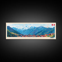 Cargar imagen en el visor de la galería, Chincha, Peru Travel Poster Panoramic Canvas Print, Chincha, Peru Painting, Peru Art, Chincha Travel Art, Guest Room Painting
