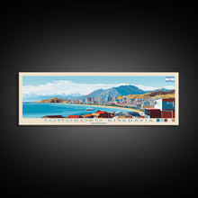 Cargar imagen en el visor de la galería, Comodoro Rivadavia, Argentina Panoramic Travel Poster Canvas Print, Comodoro Rivadavia, Argentina Painting, Argentina Art, Comodoro Rivadavia Panoramic Travel Art, Travel Painting