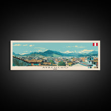 Carregar imagem no visualizador da galeria, Ayacucho, Peru Panoramic Canvas Print, Ayacucho, Peru Painting, Peru Art, Ayacucho Travel Poster, Travel Art, Guest Room Painting