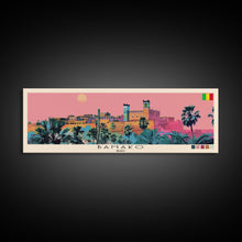 Carregar imagem no visualizador da galeria, Bamako, Mali Panoramic Canvas Print, Bamako, Mali Painting, Mali Art, Bamako Travel Poster, Travel Art, Guest Room Painting