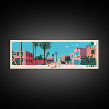 Load image into Gallery viewer, Blida, Algeria Panoramic Canvas Print, Blida, Algeria Painting, Algeria Art, Blida Travel Poster, Travel Art, Housewarming Gift