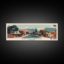 Load image into Gallery viewer, Botshabelo, South Africa Panoramic Canvas Print, Botshabelo, South Africa Painting, South Africa Art, Botshabelo Travel Poster, Travel Art, Guest Room Painting