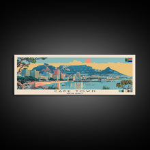 Carregar imagem no visualizador da galeria, Cape Town, South Africa Panoramic Canvas Print, Cape Town, South Africa Painting, South Africa Art, Cape Town Travel Poster, Travel Art, Housewarming Gift