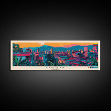 Load image into Gallery viewer, Cucuta, Colombia Panoramic Canvas Print, Cucuta, Colombia Painting, Colombia Art, Cucuta Travel Poster, Travel Art, Guest Room Painting