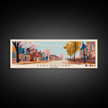 Cargar imagen en el visor de la galería, Chelmsford, England Panoramic Canvas Print, Chelmsford, England Painting, England Art, Chelmsford Travel Poster, Travel Art, Guest Room Painting