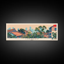 Load image into Gallery viewer, Chengdu, China Panoramic Canvas Print, Chengdu, China Painting, China Art, Chengdu Travel Poster, Travel Art, Vacation Gift