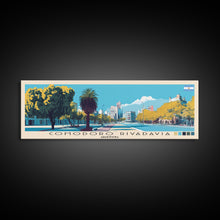 Cargar imagen en el visor de la galería, Comodoro Rivadavia, Argentina Panoramic Canvas Print, Comodoro Rivadavia, Argentina Painting, Argentina Art, Comodoro Rivadavia Travel Poster, Travel Art, Guest Room Painting